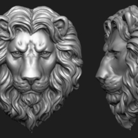 Lions Head relief - Thumbnail 1