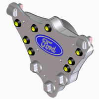 WRC FORD STEERING WHEEL - Thumbnail 3