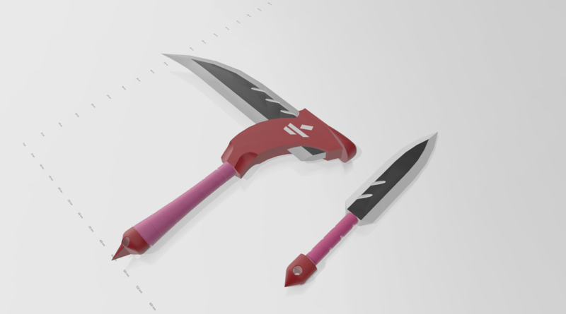 Skin de Akali All Star Weapon Skin