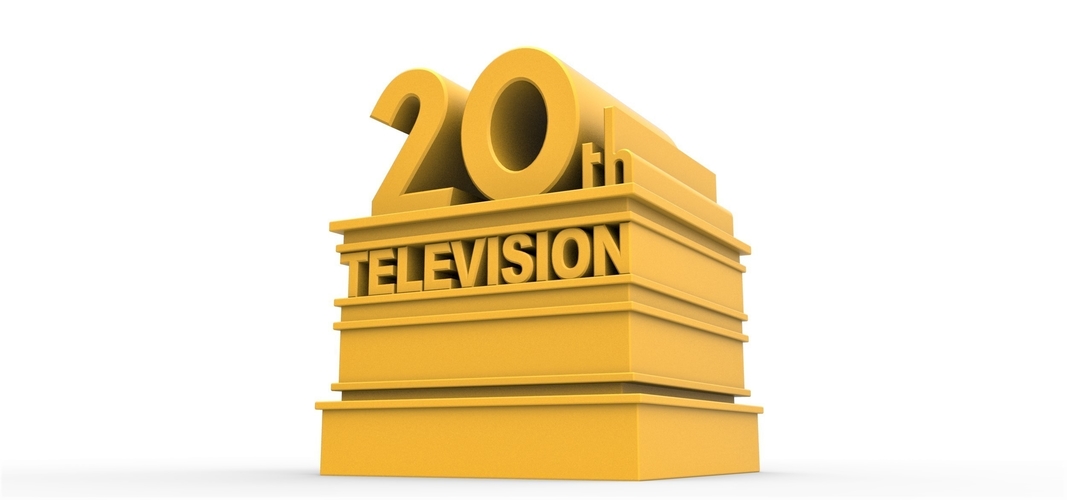 3D printable 20th television logo