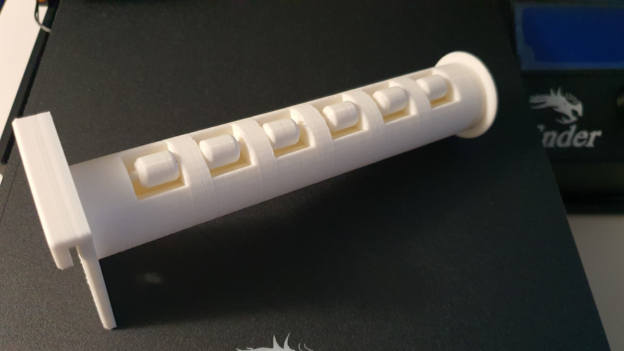 Long Filament Roll Holder for Ender 3 Pro  3D Print 391488