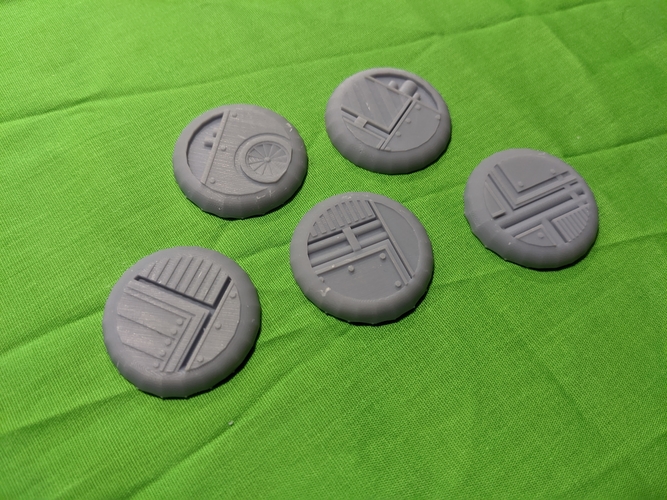 Miniature Industrial Bases 3D Print 391511