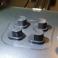 Small Outdoor Furniture End Caps 3D Printing 391542