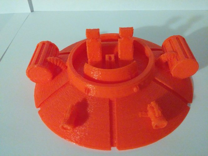 Rick and Morty Spaceship 3D Print 39155