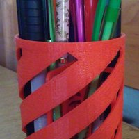 Small Simple Pencil Holder 3D Printing 39158