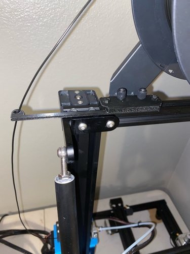 Filament Spool Mount/Holder (with screws) 3D Print 391680