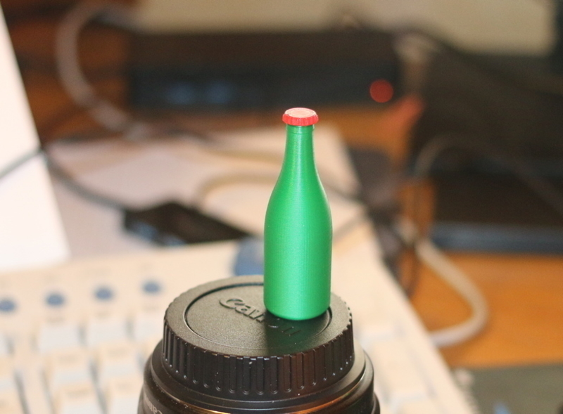 Miniature Bottle and cap