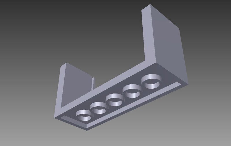 HC-SR04 Sonar Lego Bracket