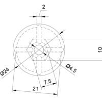 Plastic Nut - Thumbnail 3