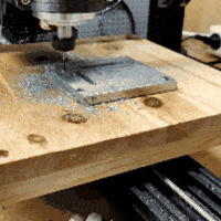 Openbuild c-beam makita RT700 bracket - Thumbnail 5