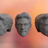 Small Tony Stark Headsculpt 3D print model 3D Printing 391813