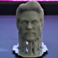 Tony Stark Headsculpt 3D print model - Thumbnail 3