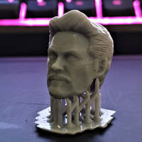 Tony Stark Headsculpt 3D print model - Thumbnail 4