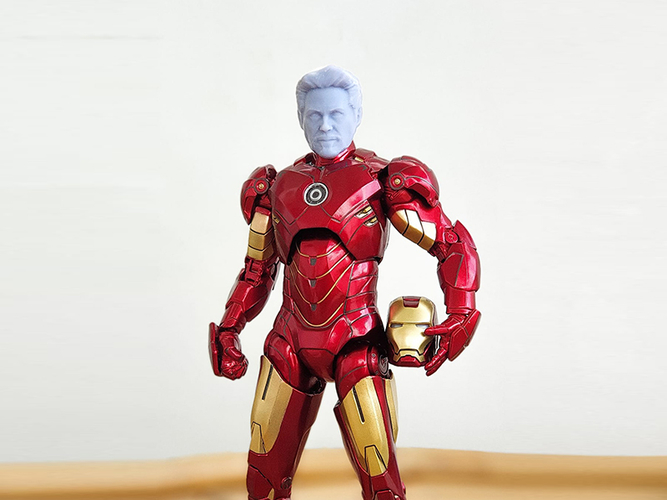 Tony Stark Headsculpt 3D print model 3D Print 391821