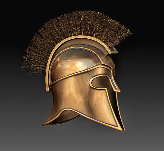 Sparta helmet 3D Print 391862