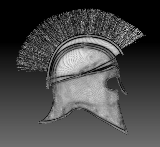 Sparta helmet 3D Print 391864