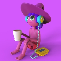 clancy from the midnight gospel - Thumbnail 2