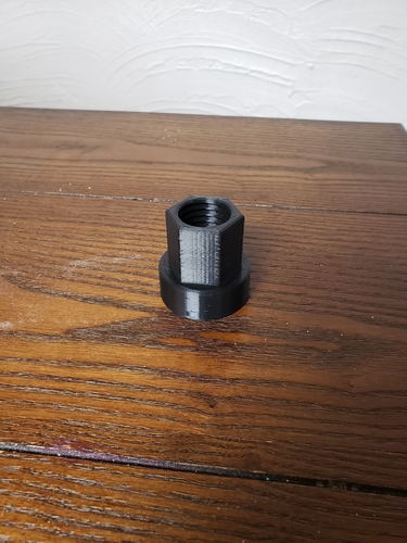 Nut and Washer Razor Holder 3D Print 391993