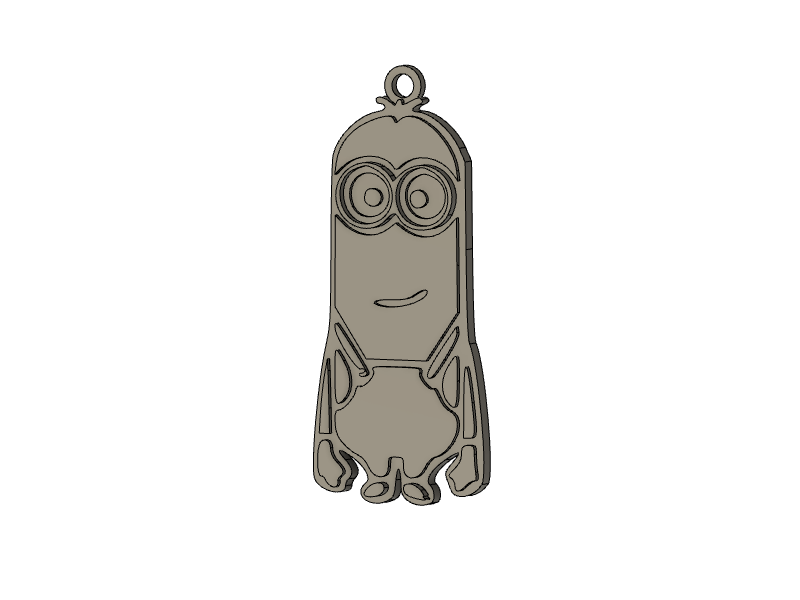 Kevin Minion keychain