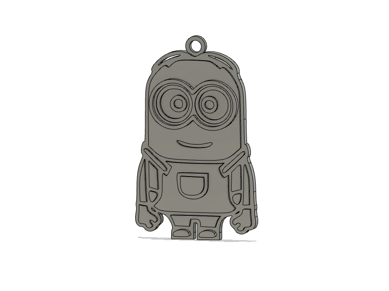 Bob Minion keychain 