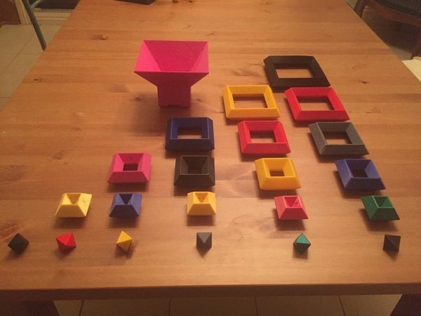 3D cube puzzle toys