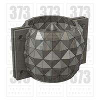 MOLD POT MOLDE MACETAS DE CEMENTO MOD42 PIÑA - Thumbnail 1