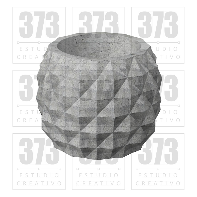 MOLD POT MOLDE MACETAS DE CEMENTO MOD42 PIÑA
