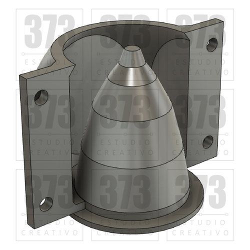 MOLD POT MOLDE MACETAS DE CEMENTO MOD10 3D Print 392050