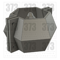 MOLD POT MOLDE MACETAS DE CEMENTO MOD12 - Thumbnail 1