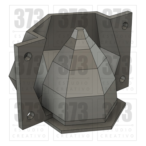 MOLD POT MOLDE MACETAS DE CEMENTO MOD12 3D Print 392072