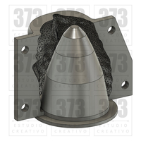 MOLD POT MOLDE MACETAS DE CEMENTO BUDDHA - Thumbnail 2