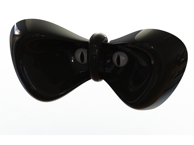 cat eyes bow tie 3D Print 392115