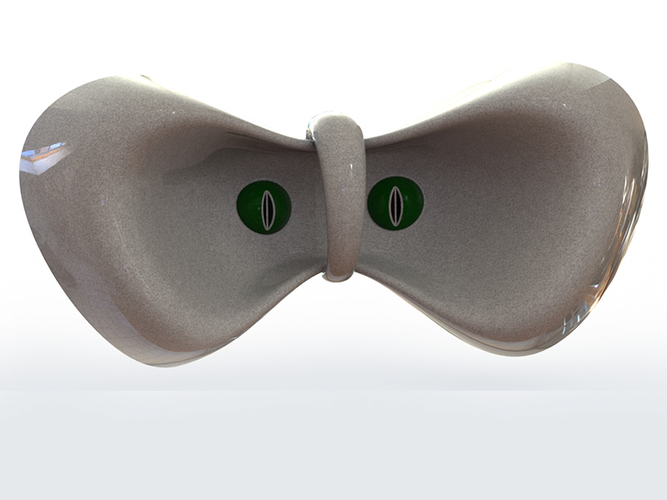 cat eyes bow tie 3D Print 392116