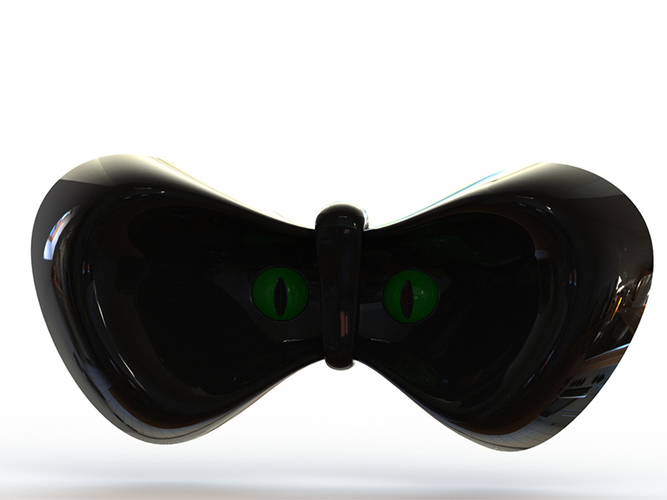 cat eyes bow tie 3D Print 392117