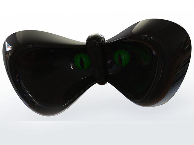 cat eyes bow tie 3D Print 392120