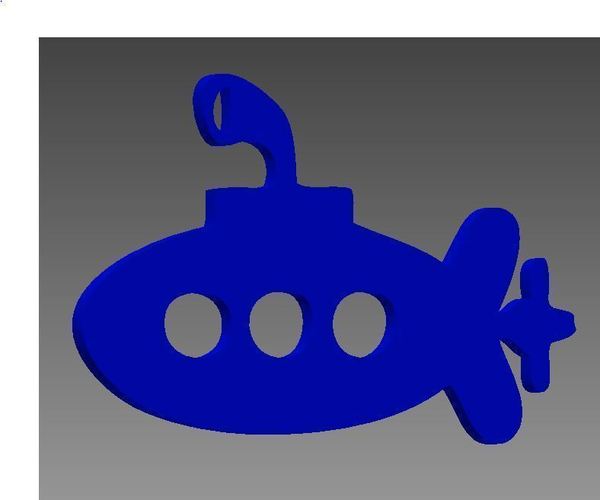 Super Submarine 3D Print 39214
