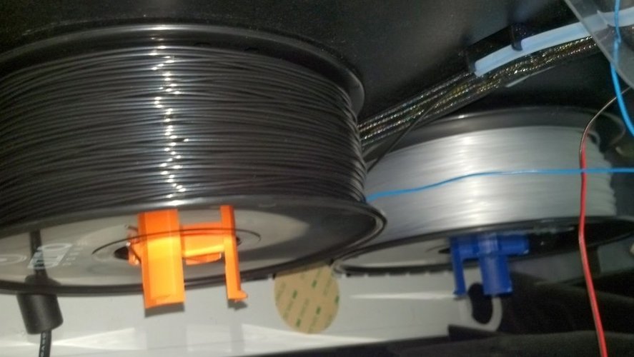 Universal Spool Holder Makerbot Octave ToyBuilderLabs Filament R 3D Print 39219