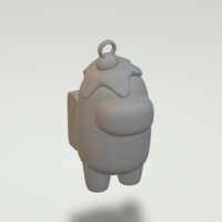 Among us keychain - Thumbnail 3