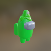 Among us keychain - Thumbnail 4