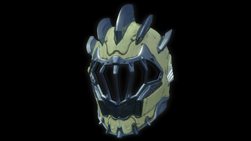 Sentinel Helmet from Doom Eternal 