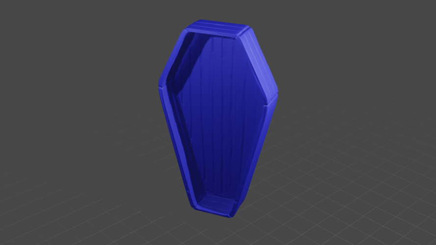 Realistic Coffin Model 3D Print 392257