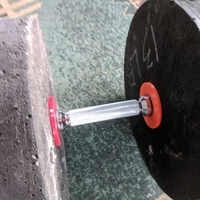 Olympic to Standard Barbell Dumbbell weight plate adapter 1in ID - Thumbnail 3