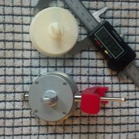 Small Dial Gauge Replica 3D Printing 39230