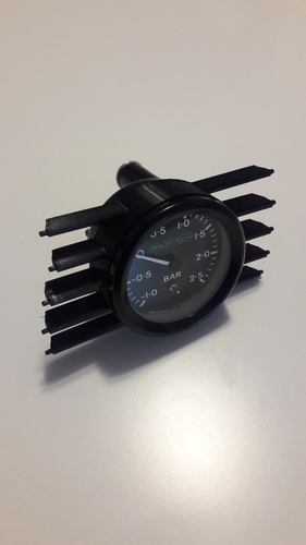 AIR POD BOOST GAUGE 52MM BMW E46 3D Print 392315