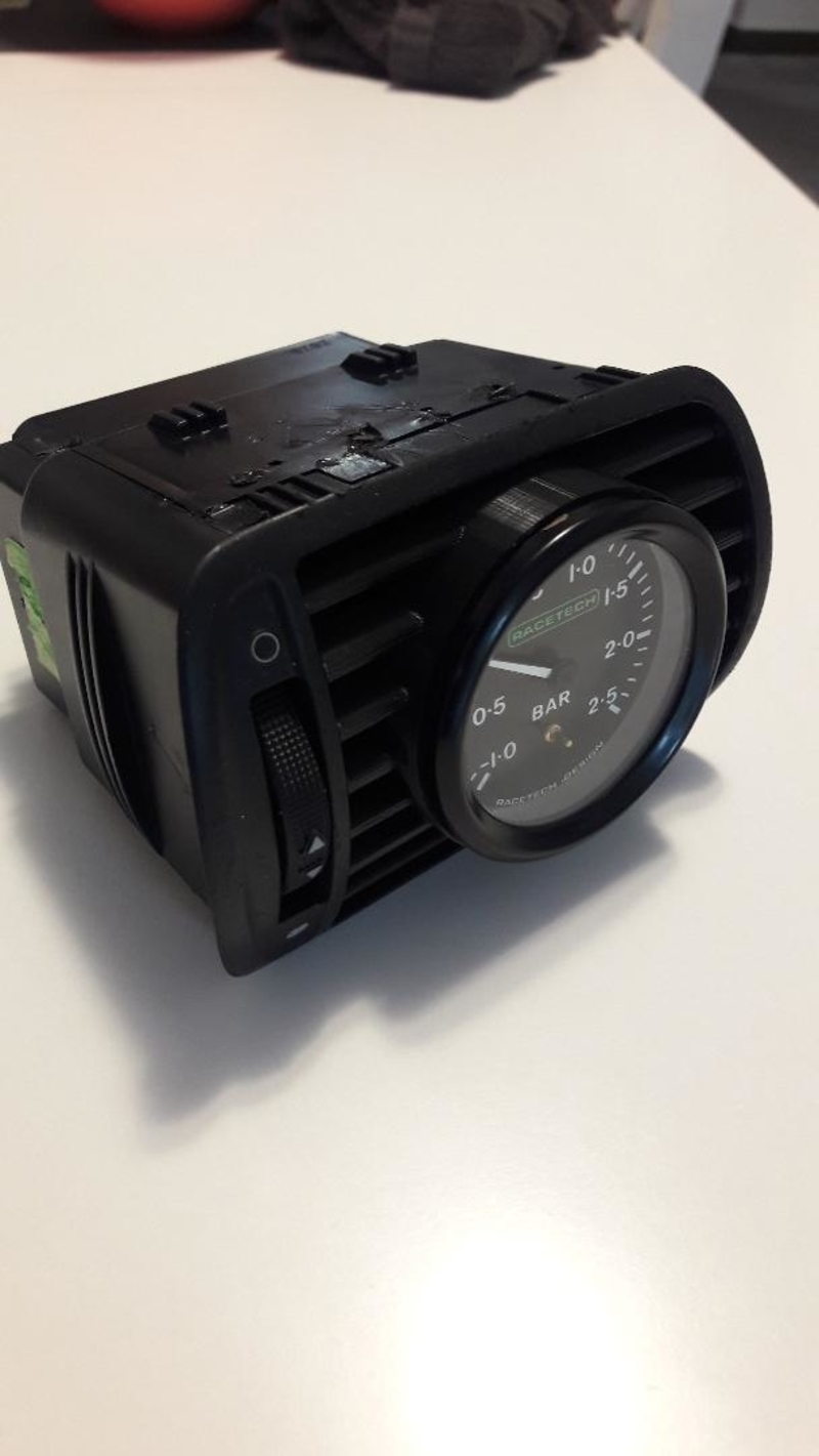 AIR POD BOOST GAUGE 52MM AUDI A3 8L SEAT TOLEDO / LEON LEFT 