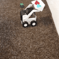 RC CAR BOB CAT TOY WITH WIRELESS CONTROLLER - Thumbnail 1