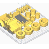 Jeep car toy with individual suspensions - Thumbnail 6