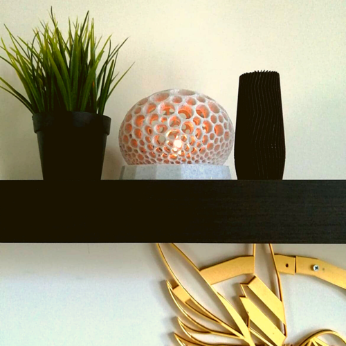 Voronoi lamp 3D Print 392344