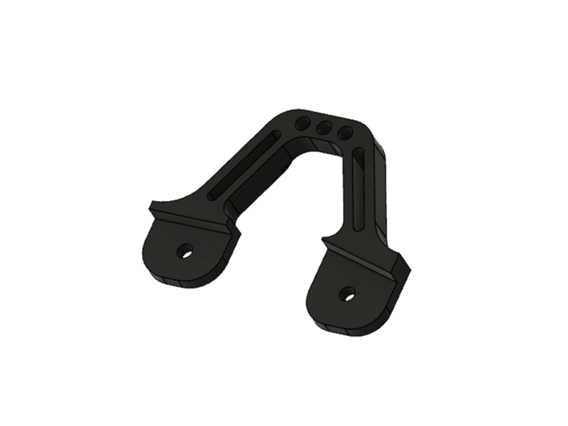 Vaterra Ascender rear shocktower (without body mount)