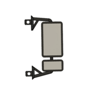 Proline Dodge Power Wagon mirror - Thumbnail 4